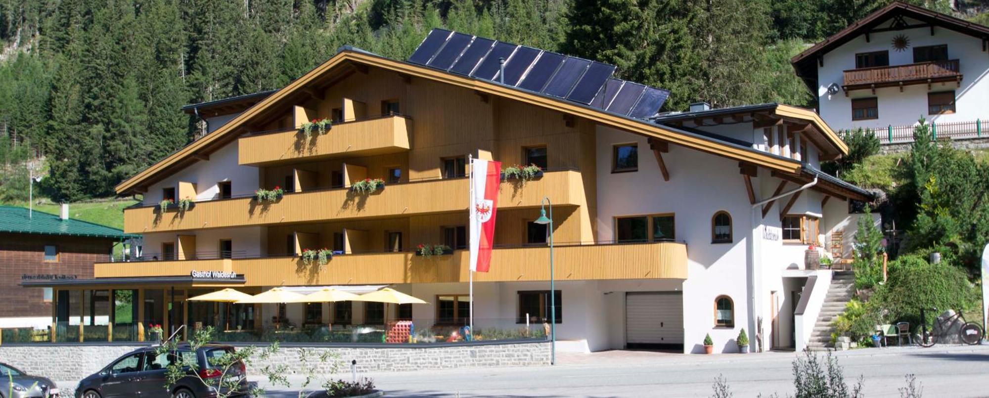 Gasthof Waldesruh Oetz Bagian luar foto